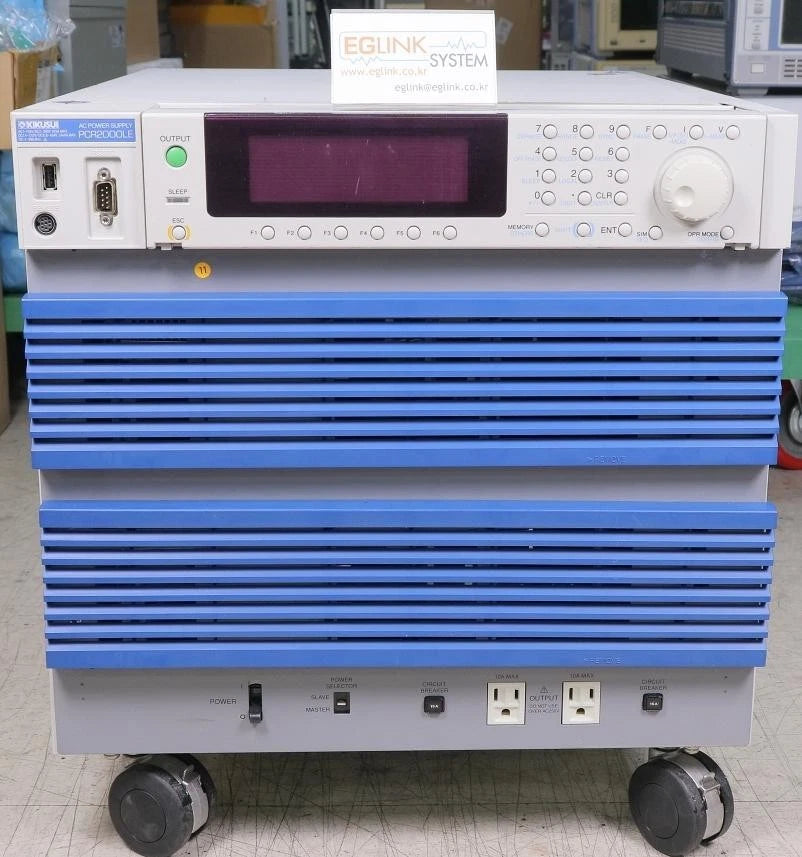 Kikusui PCR2000LE Power Supply AC output single phase 2KVA/ AC 1~300V/ DC 1.4~42