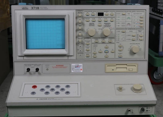Tektronix 371B Curve Tracer with 371A/371B test fixture