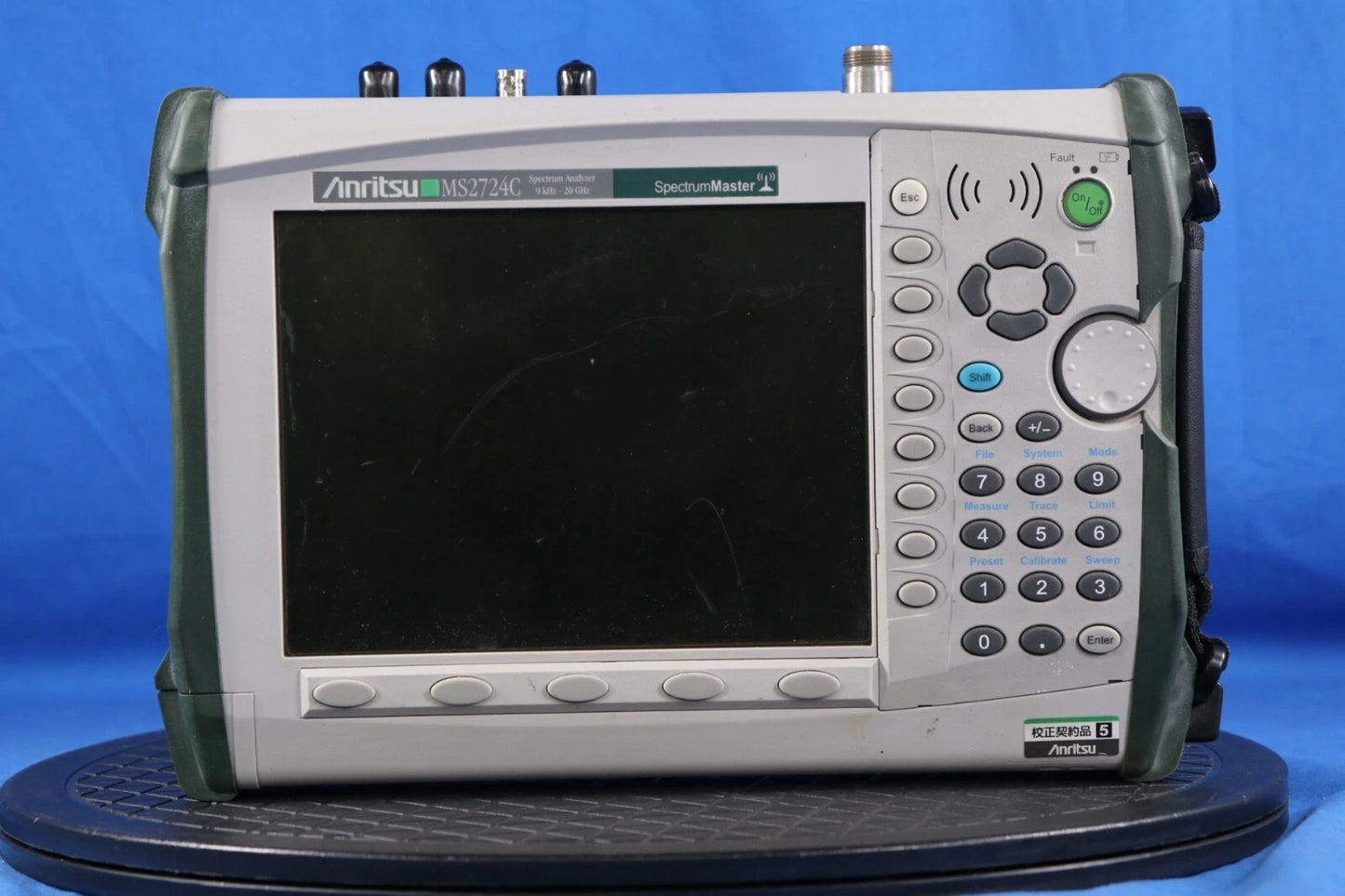 Anritsu MS2724C Spectrum Analyzer HH 9KHz to 20GHz, 1Hz to 10MHz RBW