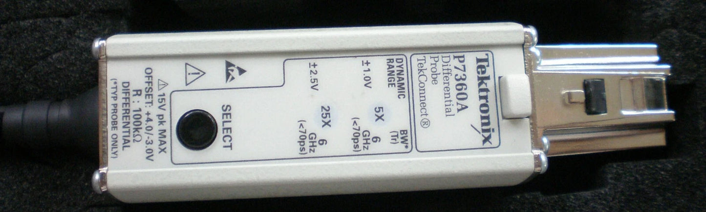 Tektronix P7360A Probe Differential 6GHz differential