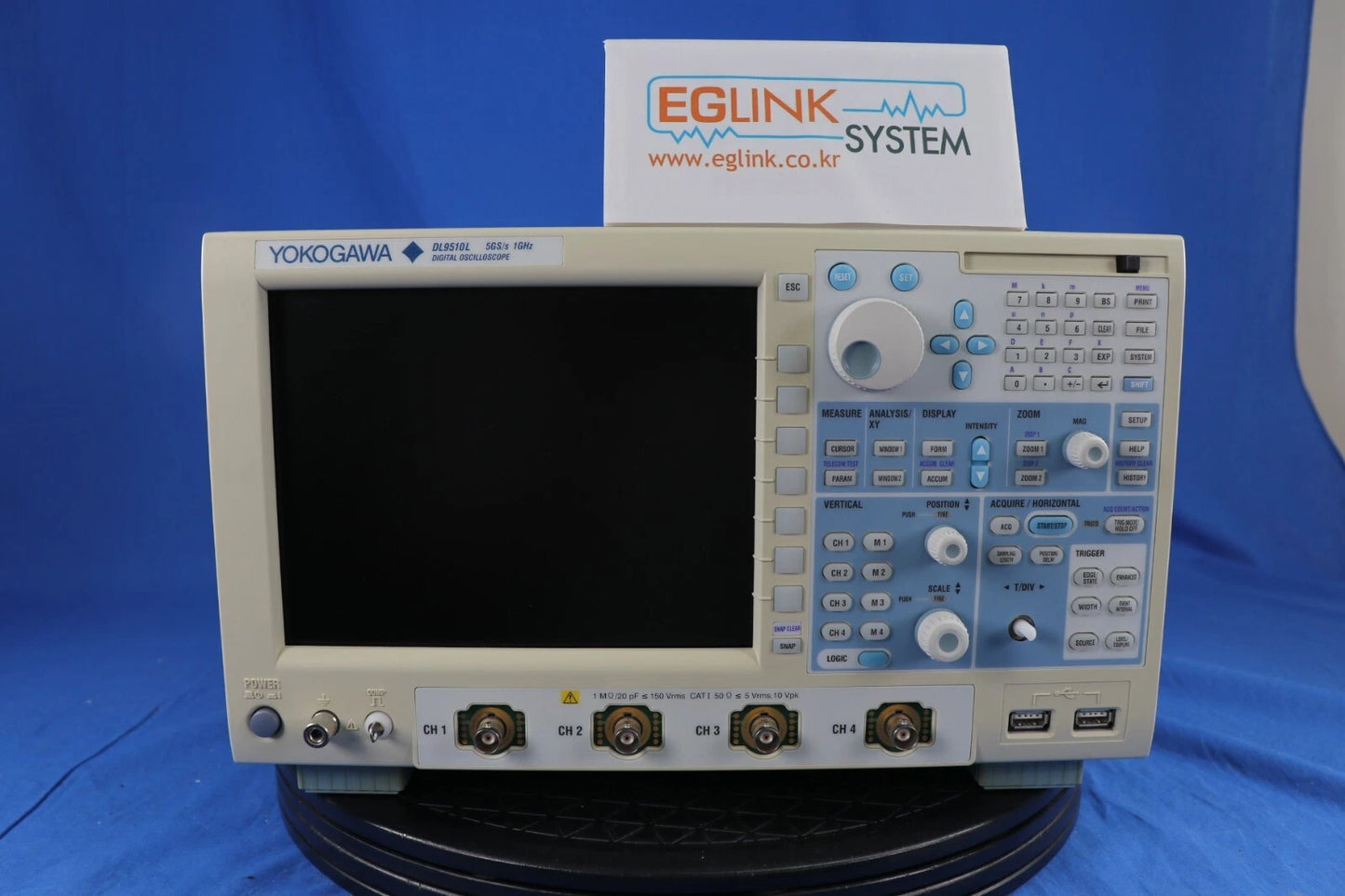 Yokogawa DL9510L(701321) Oscilloscope Digital 1GHz max 5 GS/s -M-HJ-L2/B5/P4