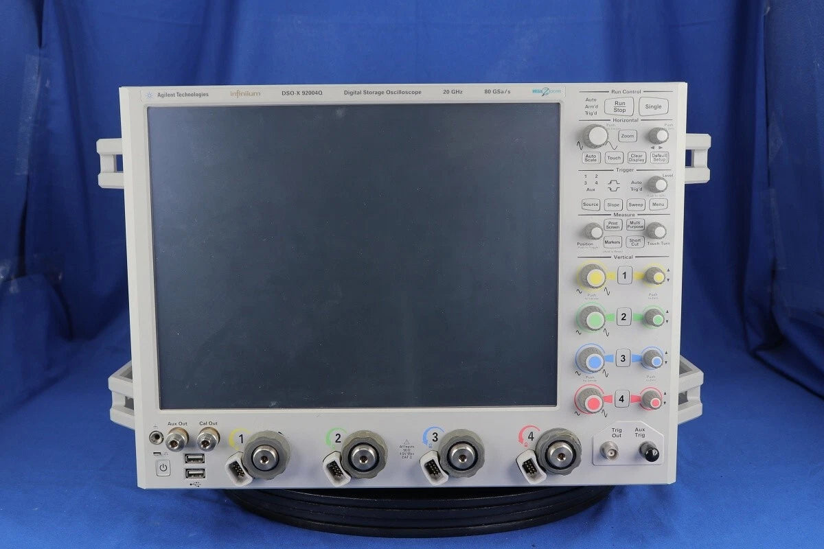 Agilent DSOX92004Q Oscilloscope 20GHz 160GSa/s on 2CH 80GSa/s on 4ch , opt 054