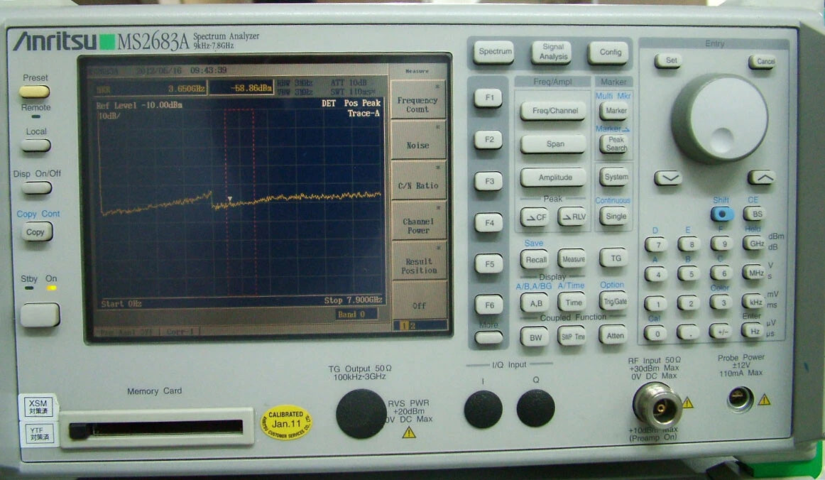 [As is] Anritsu MS2683A Spectrum Analyzer SN : 6200082160