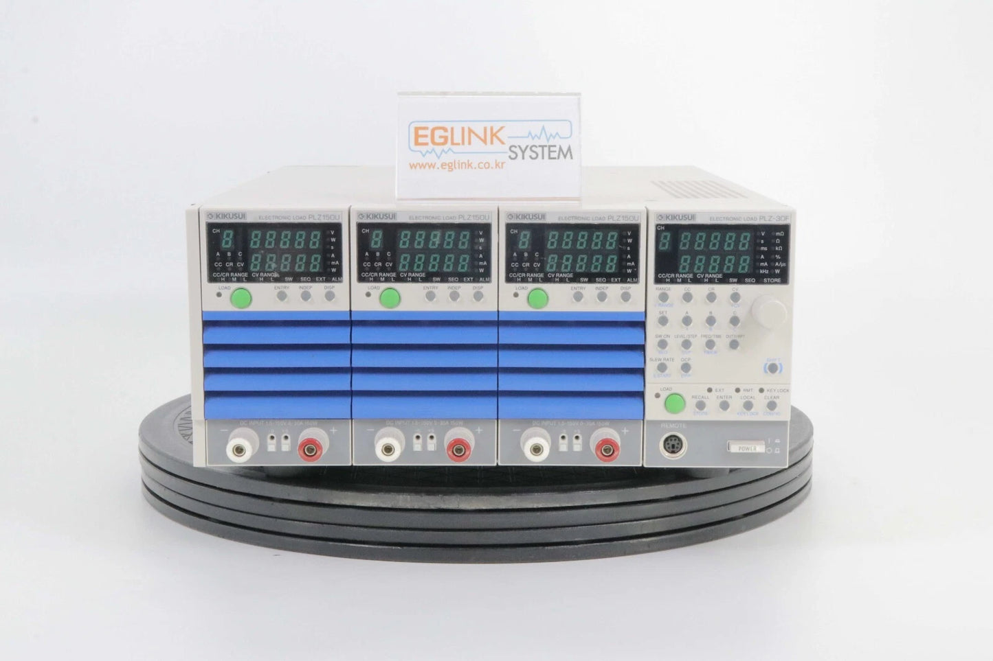 Kikusui PLZ-30F Electronic Load PLZ150U module 3 units