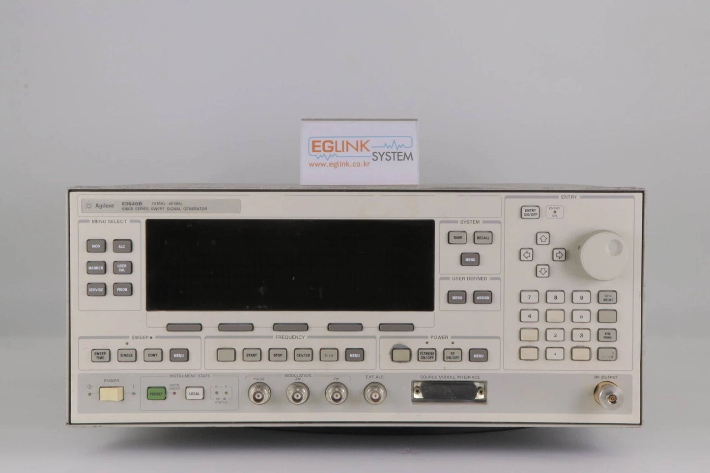 Agilent 83640B Signal Generator Sweep opt 001(Step Attenuator)/ 008(1Hz Freq)