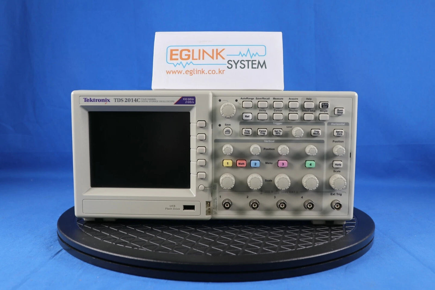 Tektronix TDS2014C Oscilloscope Digital 100MHz, 2GS/s, 4ch, USB