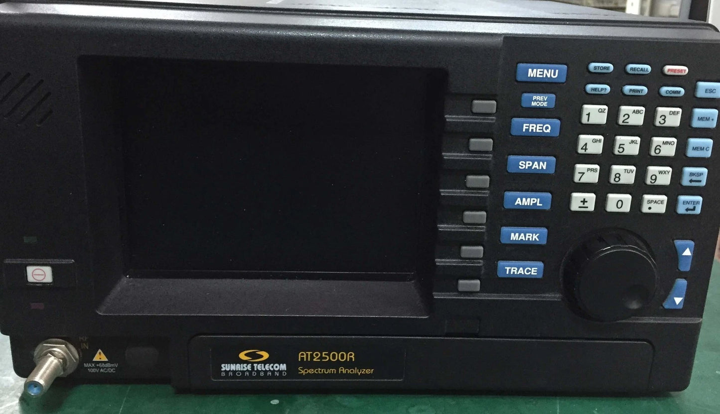 Sunrise AT2500R3 Spectrum Analyzer/ Video Analyer