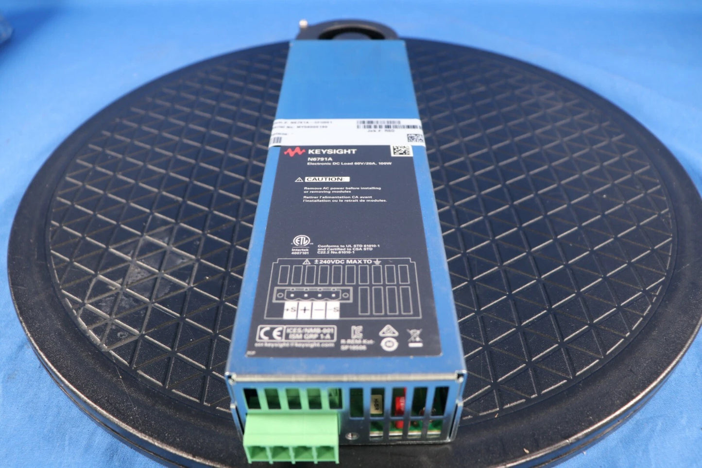 Agilent N6791A Power Supply DC electronic load module, 1U height, 60V, 20A, 100W