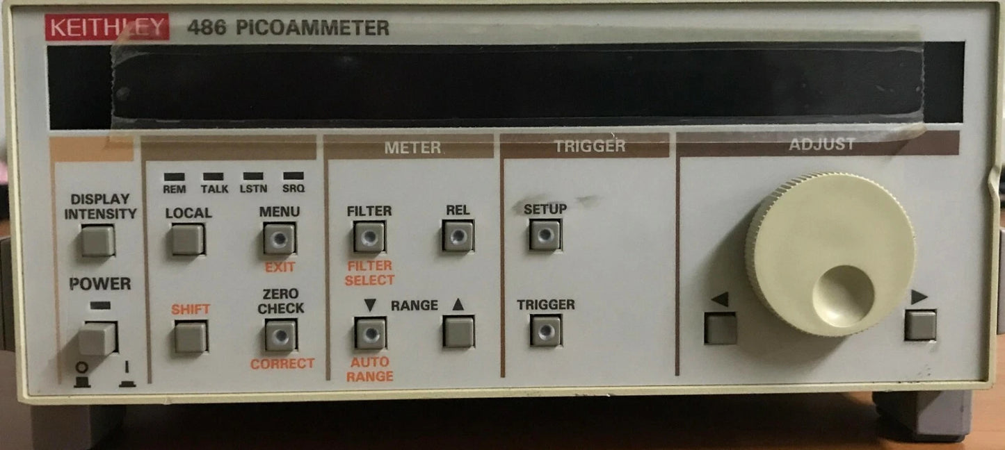 Keithley 486 PicoAmmeter
