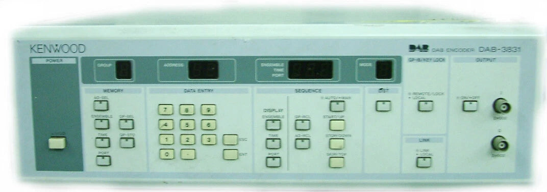 [AS IS] Kenwood DAB-3831 DAB Encoder