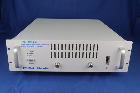 Mini Circuits HPA-100W-63+ AMP RF Power 100W, 2500 to 6000 MHz