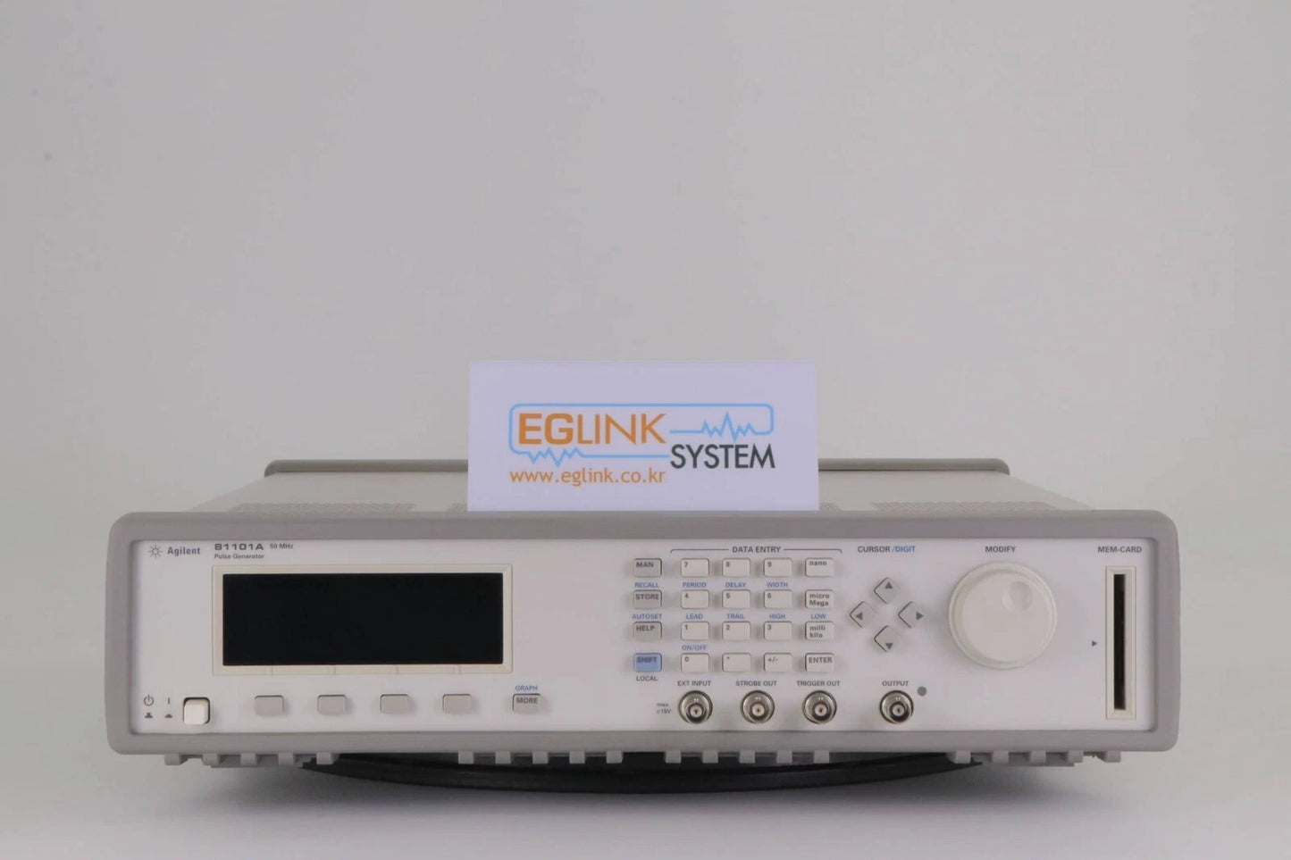 Agilent 81101A Pulse Generator 1mHz to 50MHz Pulse/ Pattern Generator, 10ns to