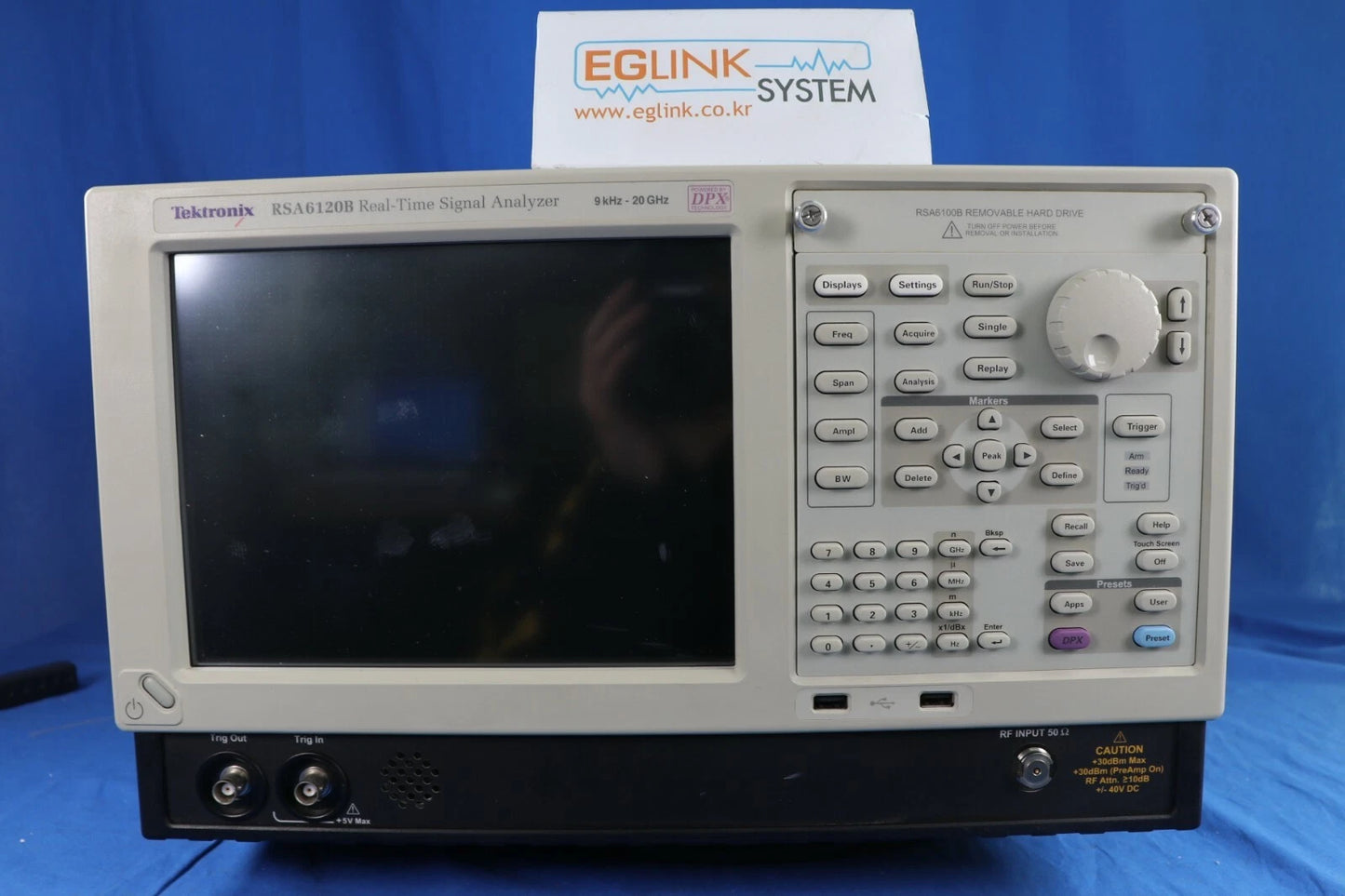 Tektronix RSA6120B Spectrum Analyzer Real Time TG 9kHz - 20GHz
