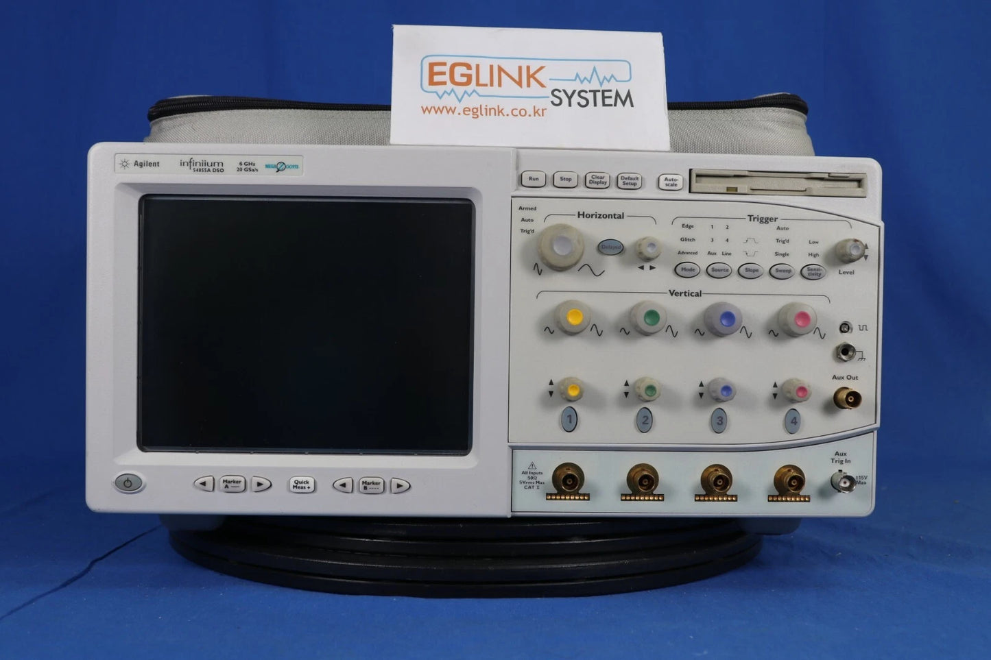 Agilent 54855A Oscilloscope Digital 6GHz, 4CH, 20GSa/s, max 32MB memory, opt 001