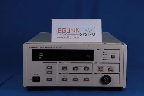 Advantest Q8326 Wavelength Meter 480nm to 1650nm, 0.0001nm Resolution