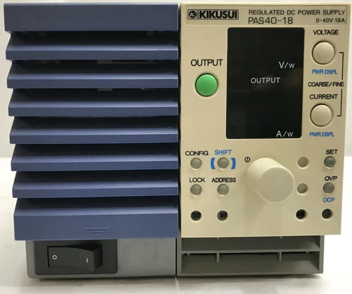 Kikusui PAS40-18 Power Supply DC 40V/18A/1ch