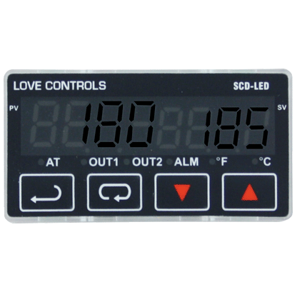Series SCD-8 Multi-Loop DIN Rail Mount Temperature Controller