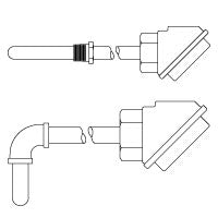 Series 7 Protection Tube Assembly Thermocouple and Replacement Thermocouple Elements