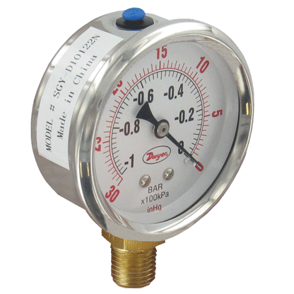 Series SGY 2.5" Industrial Pressure Gage