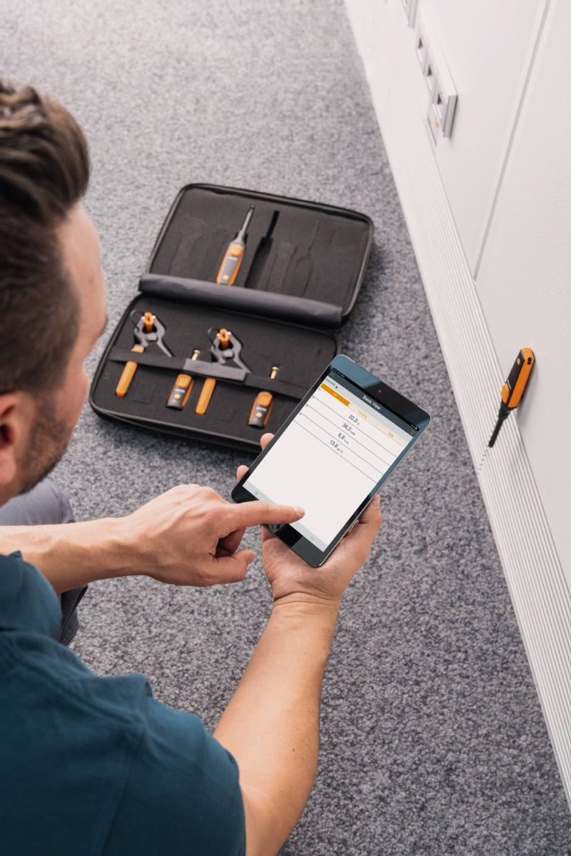 testo Smart Probes AC & refrigeration test kit plus