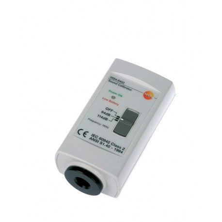 Sound level calibrator