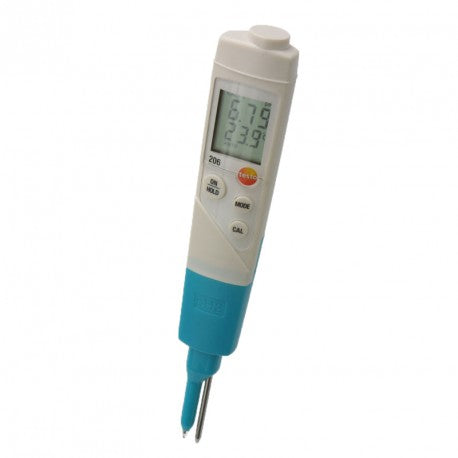 testo 206 pH2 - pH meter for semi solids