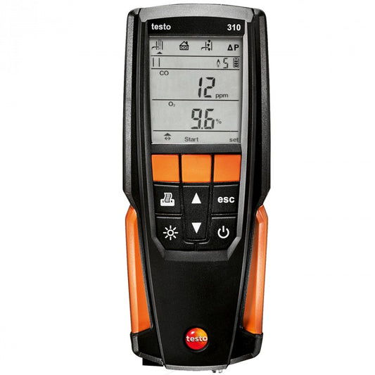 testo 310-2 Flue Gas Analyser with Printer