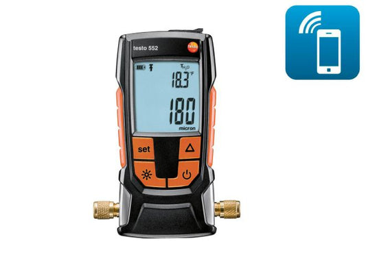 testo 552 Vacuum Gauge with Bluetooth®