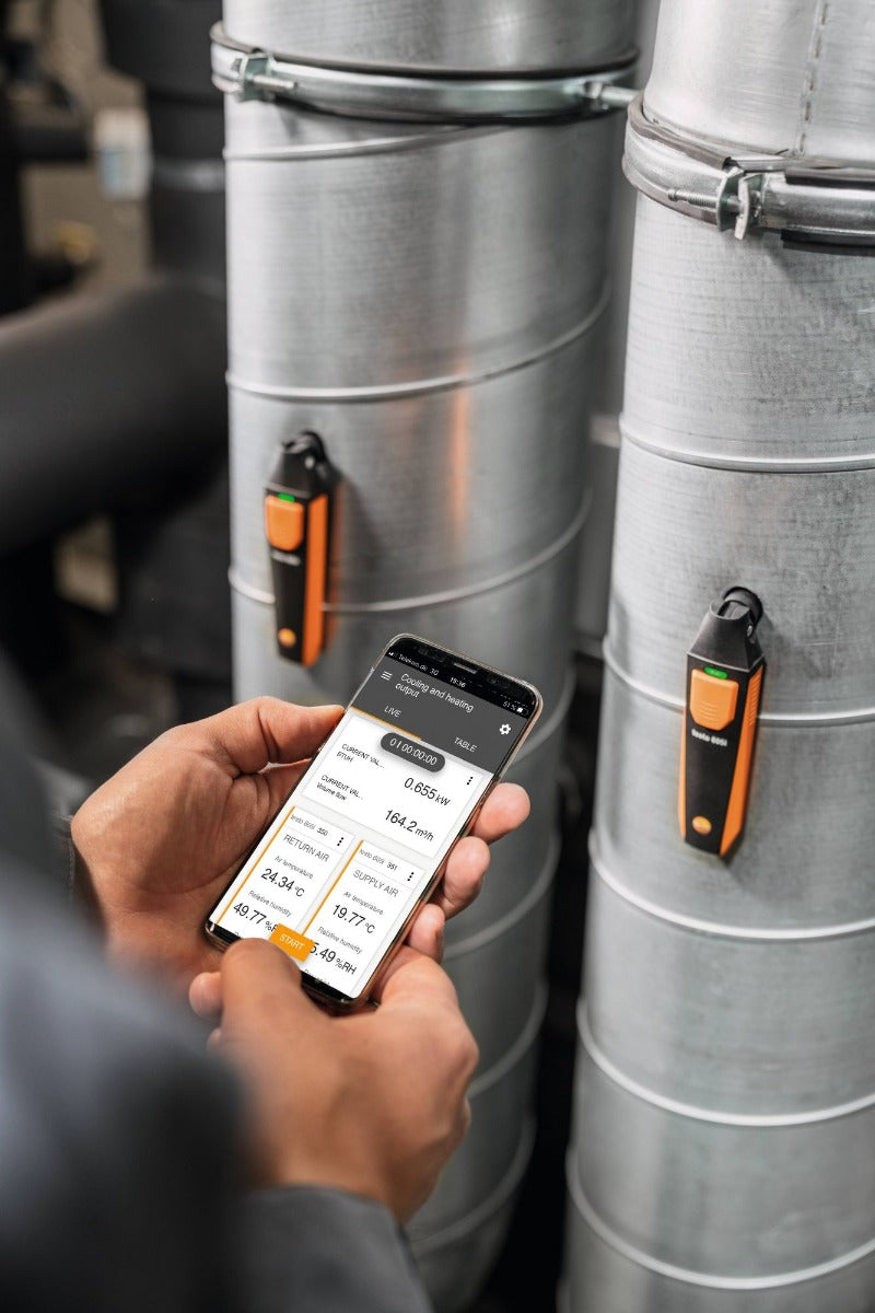 testo Smart Probes AC & refrigeration test kit plus