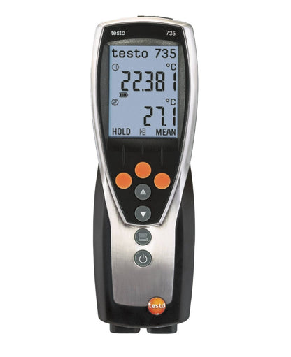 testo 735-1 - Temperature measuring instrument (3-channel)