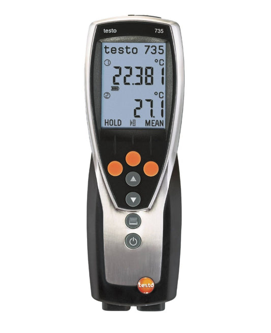 testo 735-1 - Temperature measuring instrument (3-channel)