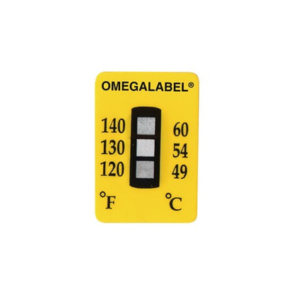 3 Point Non-Reversible Temperature Label
