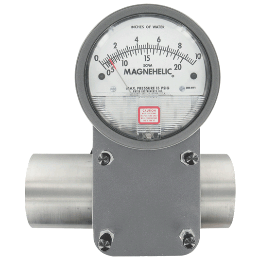 Series VFLO Venturi Flowmeter with Magnehelic® Gage