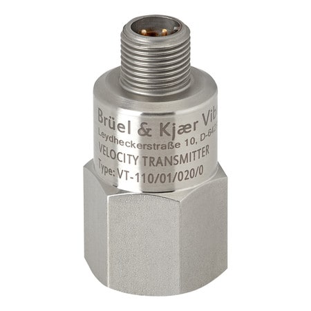 VT-110: B&K Vibro Compact Vibration Velocity Transmitter with 4-20mA Output