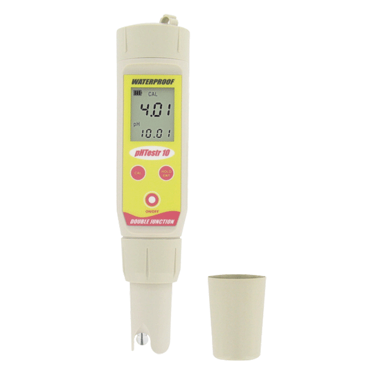 Digital pH tester device