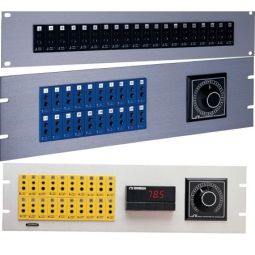 19" Jack Panel Assemblies with Universal Thermocouple Connectors-19SJP