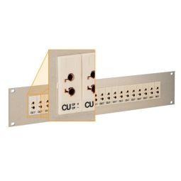 19" Jack Panel Assemblies with Universal Thermocouple Connectors-19UJP