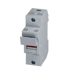 DIN Rail Fuse Holders, 1, 2, & 3-Pole, With Blown Fuse Indication
