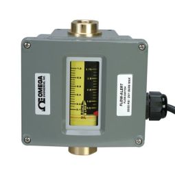 In-line Variable Area Flow Meter With Limit Switches