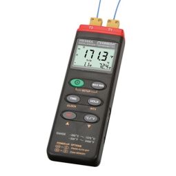 2 Channel Handheld K Type Thermocouple Datalogger USB output