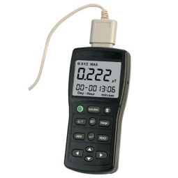 Data Logging Three Axis Electromagnetic Field Tester, Gauss Meter