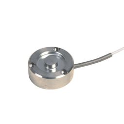 Miniature Button Compression Load Cell with Through Holes