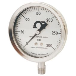 Corrosion, Weather, and Dust Resistant Pressure Gauges