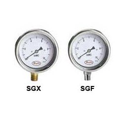 Series SGX & SGF Stainless Steel Low Pressure Gage