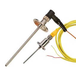Vacuum Flanged Thermocouple Probes with M12 Connectors