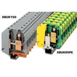 High Current Terminal Blocks, Width 25mm (0.98in), up to 232A