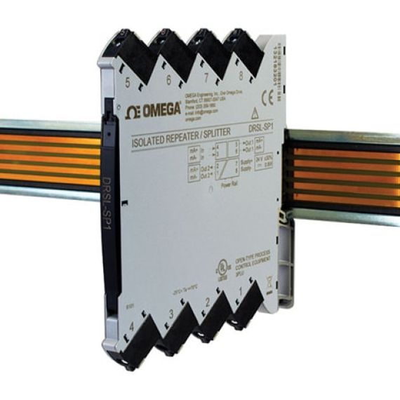DIN Rail Isolated Repeater/Splitter for Current Signals