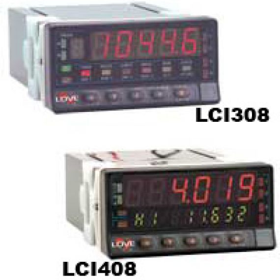 Series LCI308 & LCI408 Panel Meter Indicator