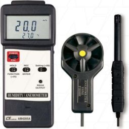 AM4205A Anemometer with Humidity & Temperature.