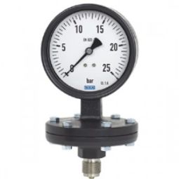 Bourdon tube pressure gauge,stainless steel series, without/with liquid (Price & availability on application)